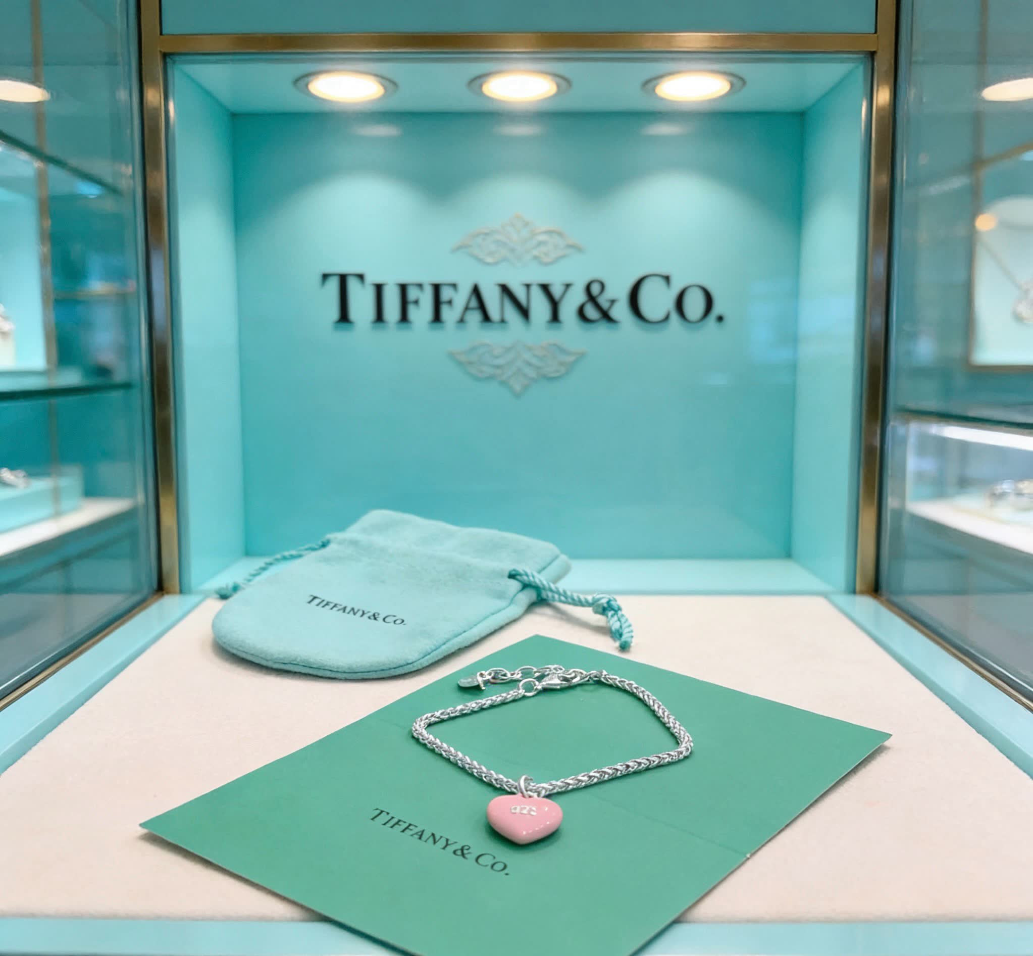 Tiffany & Co. Sterling Silver Heart Tag Bracelet